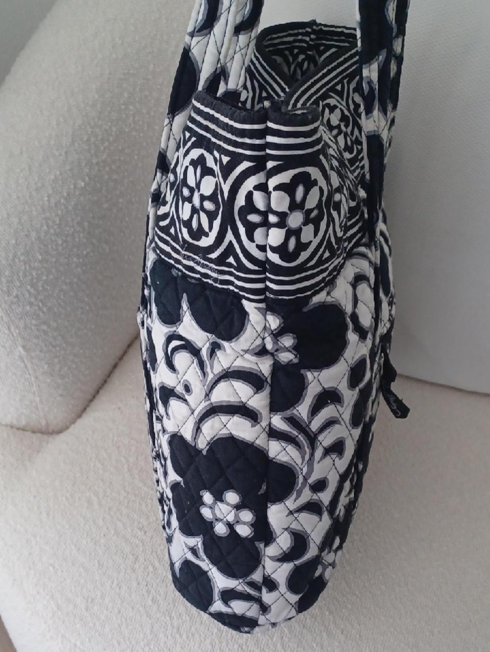 Vera Bradley "Night & Day" Toggle Tote - Picture 4 of 16